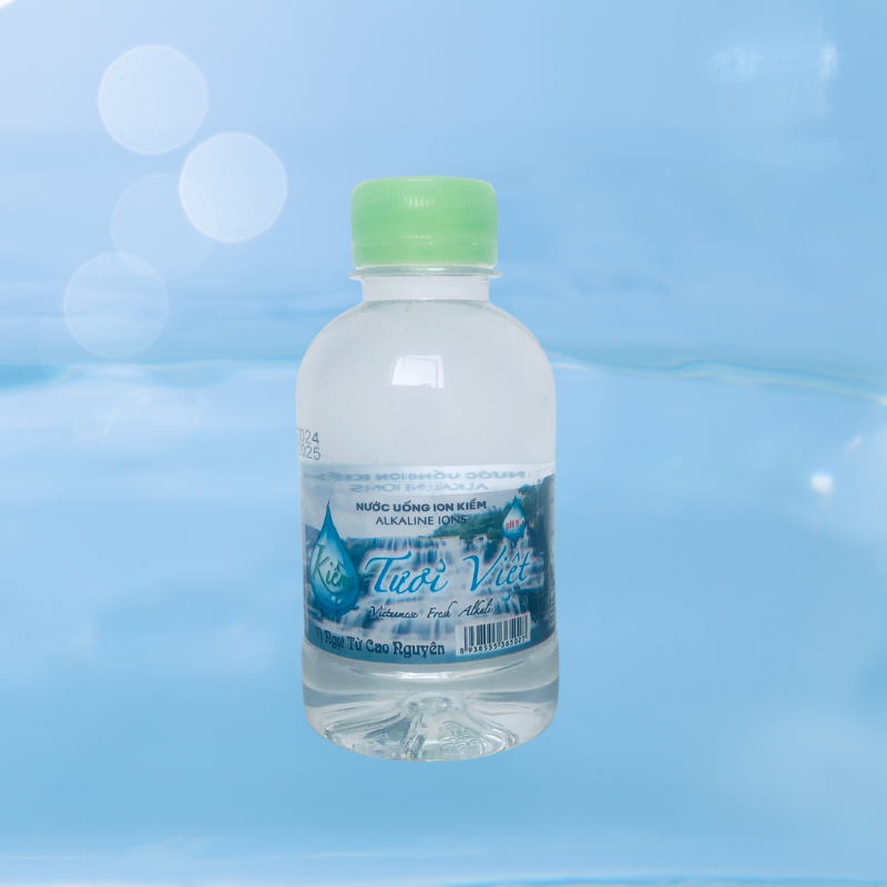 Nuoc uong ion kiem tuoi viet - Chai 250ml